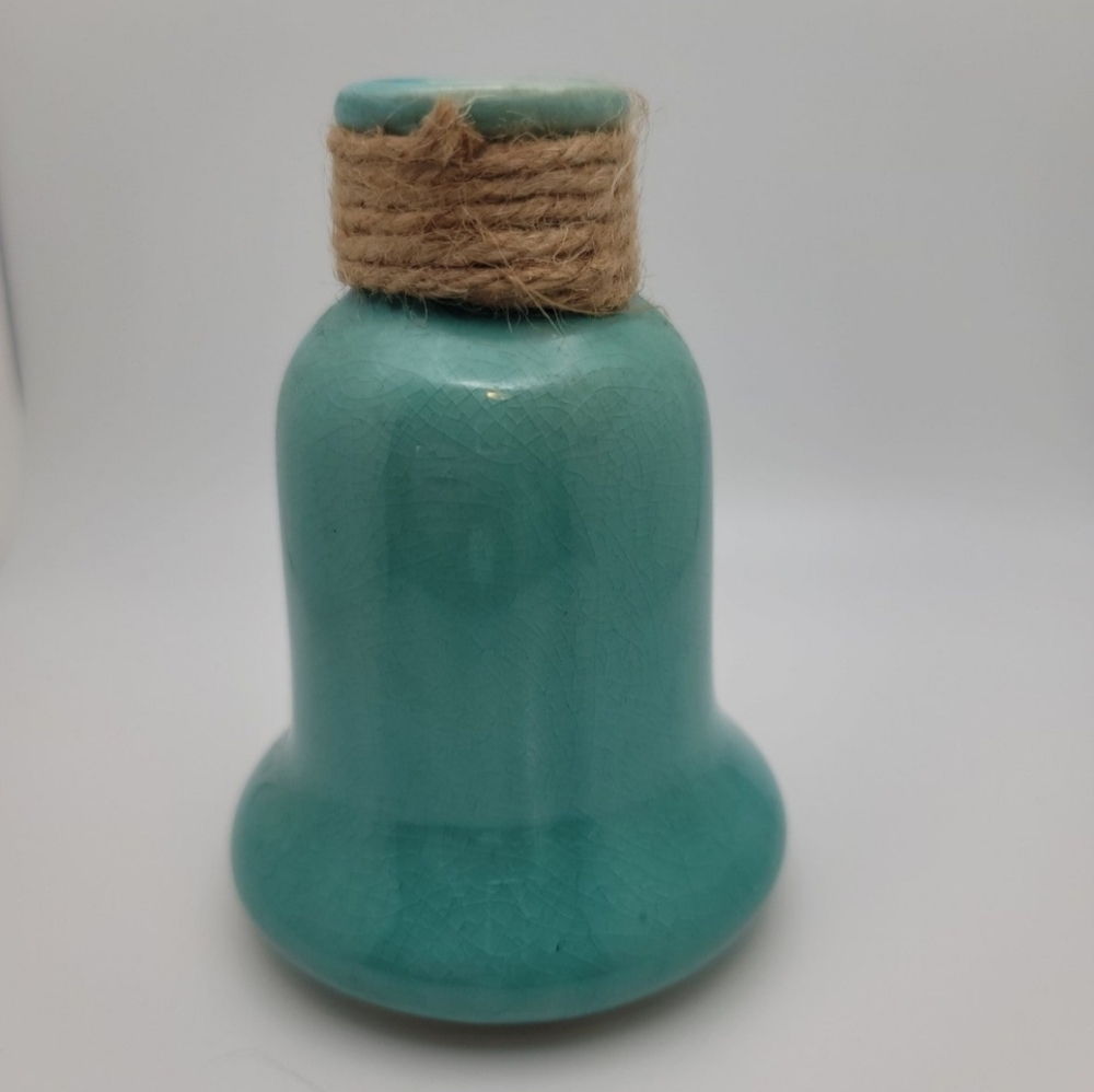 Turquoise mini Vases - Picture 7 of 12